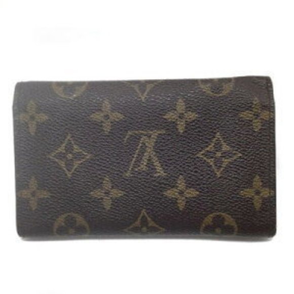 Louis Vuitton Bifold Monogram Wallet Monnaie Zip Porte Brown - Picture 1 of 7